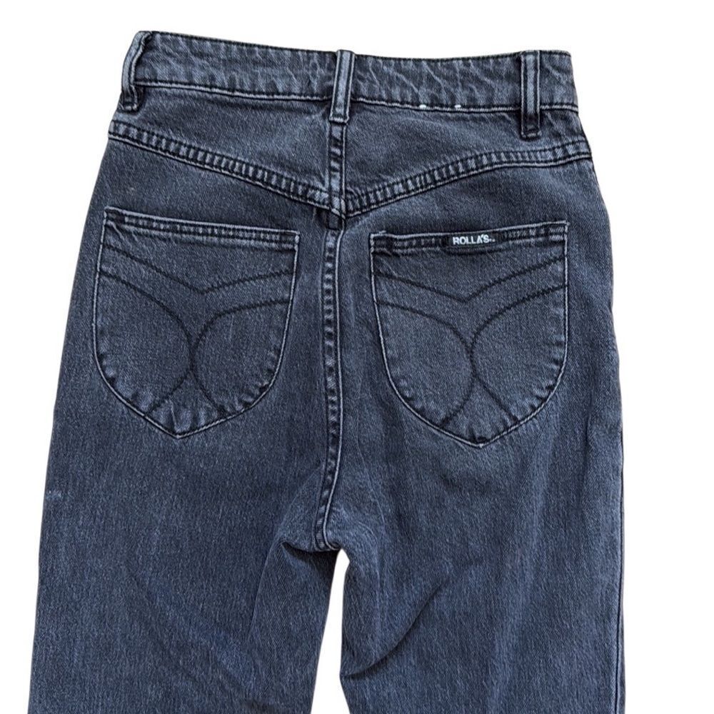 ROLLA'S Black Flare & Wide Leg Jeans - Picture 7 of 11